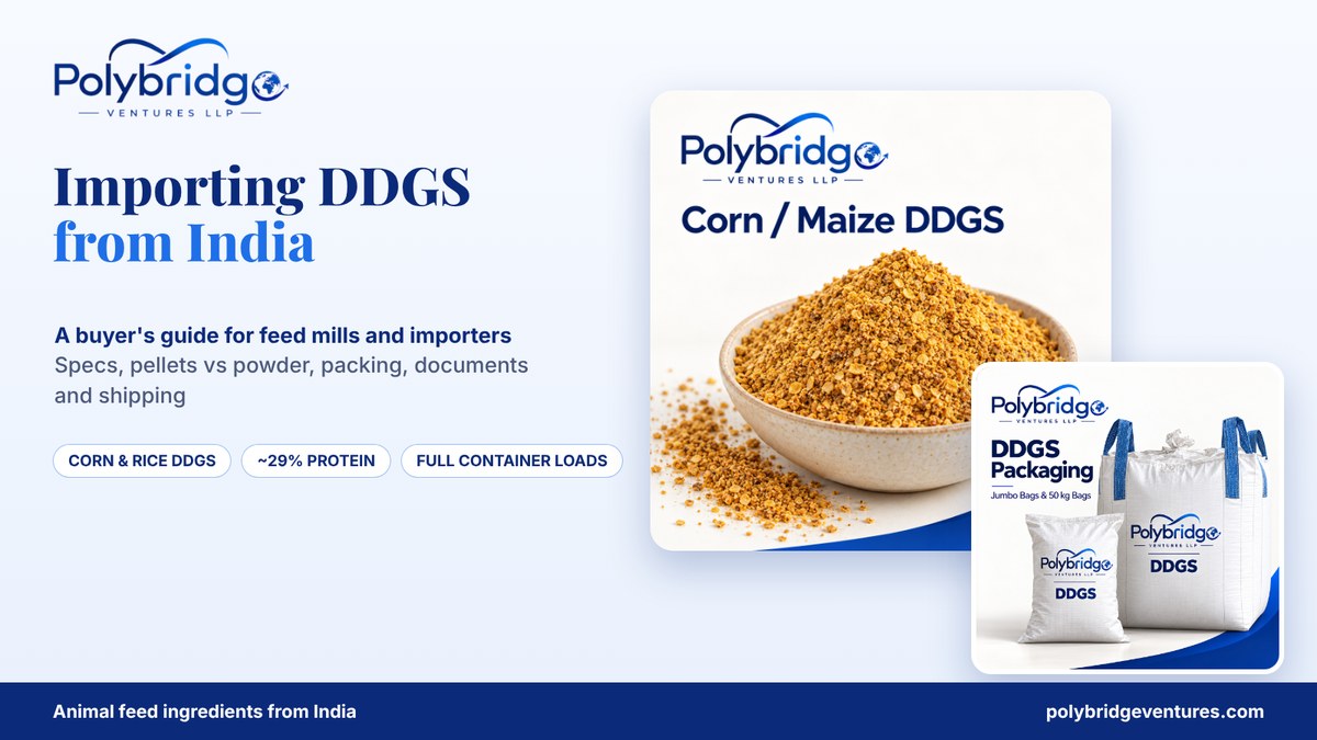 Importing DDGS from India: A Buyer's Guide for Feed Mills and Importers