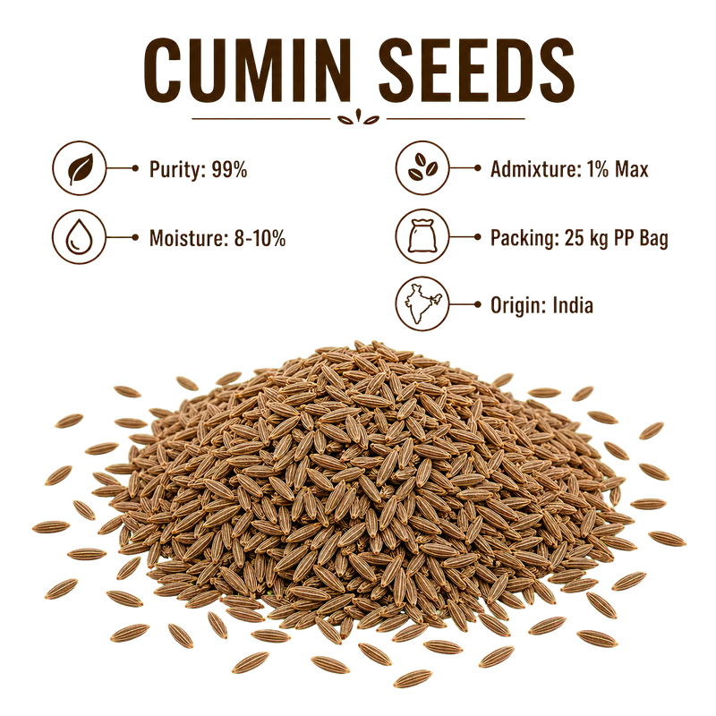 Whole Cumin Seeds